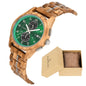 Men's Watch Handcrafted Vintage Stylish Natural Wood Quartz