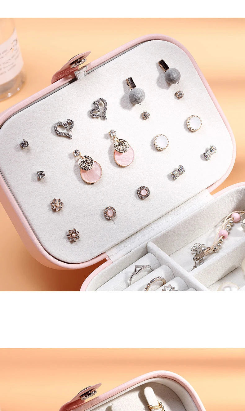 Portable Jewelry Box Jewelry Organizer