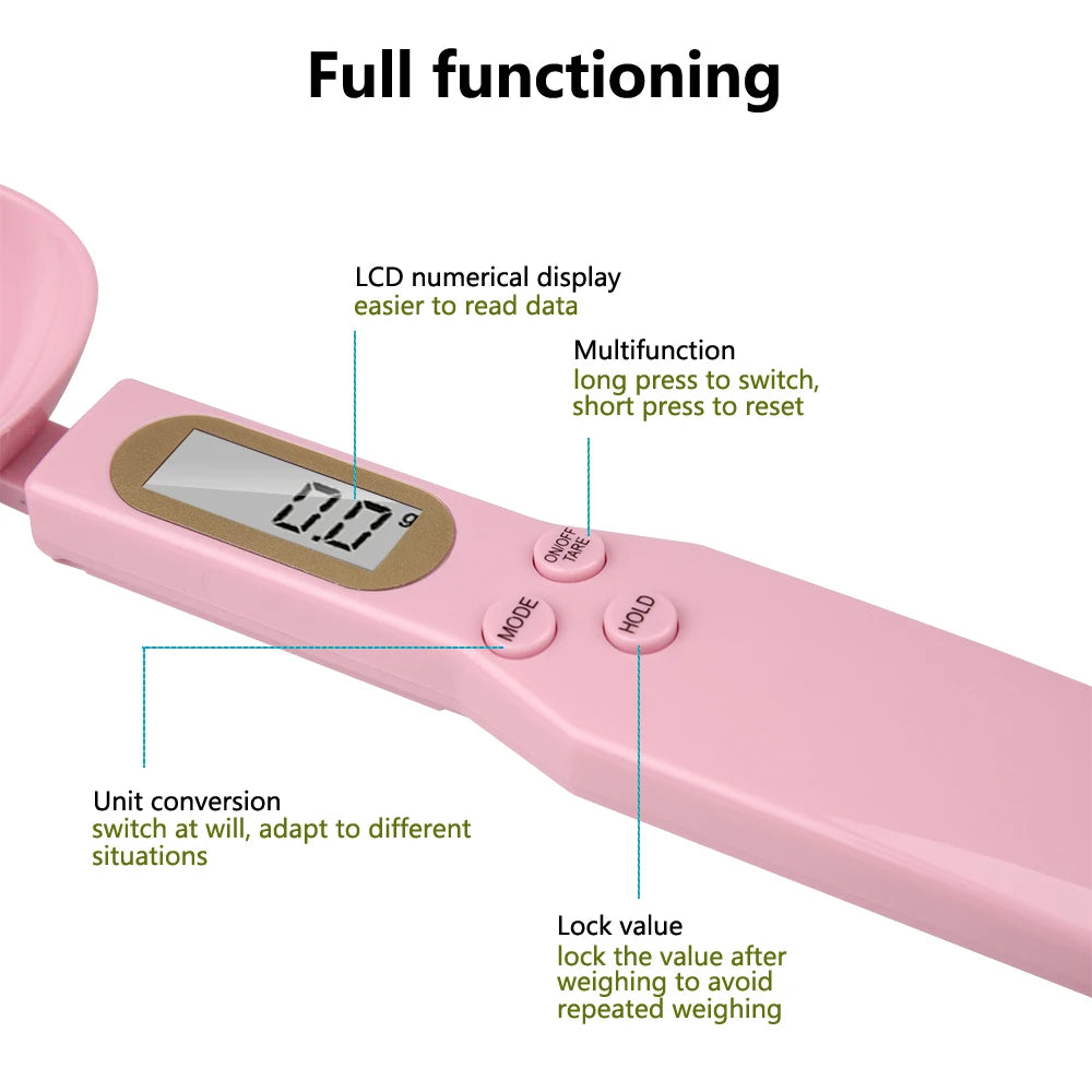 Digital  Electronic   Kitchen Measuring Spoon  Scale