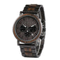 Men's Wooden Wristwatches Luminous Handle, In Gift Box