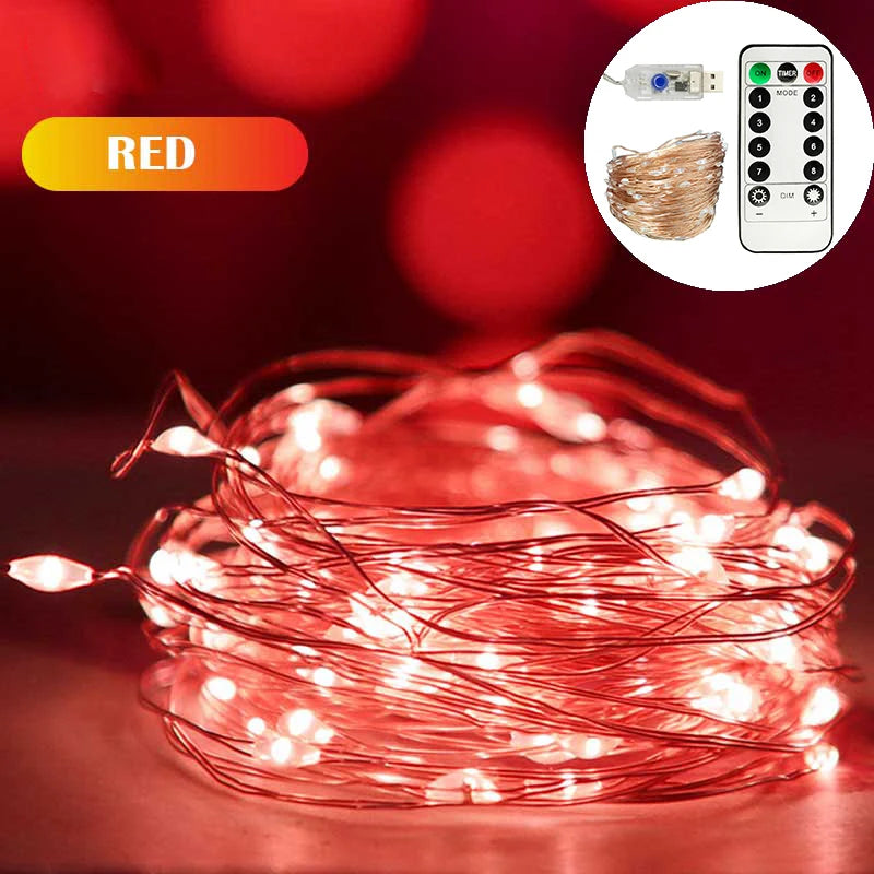 3/4/5/10/20M LED Light Fairytale USB Power