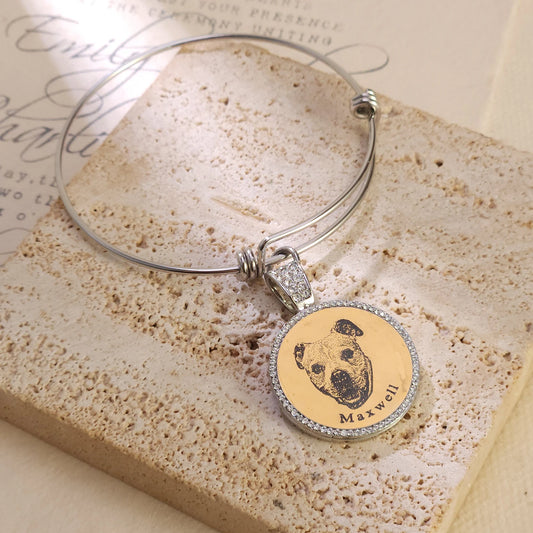 Personalized Pet Engraved Bracelet