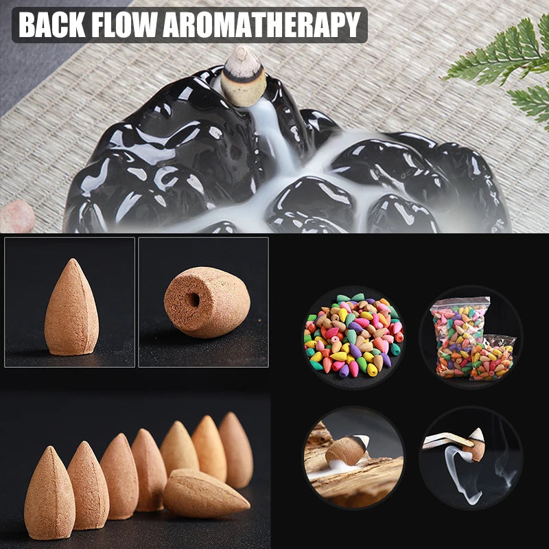 Backflow Incense Cones