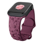 Floral Engraved Strap For Apple Watch