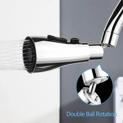 Universal 360° Rotate Kitchen Faucet Extender Aerator