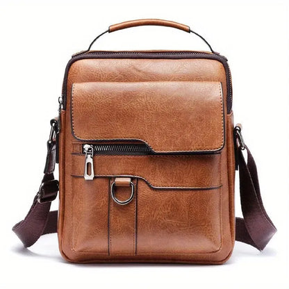 Men Shoulder Bag for 9.7" iPad , PU Leather