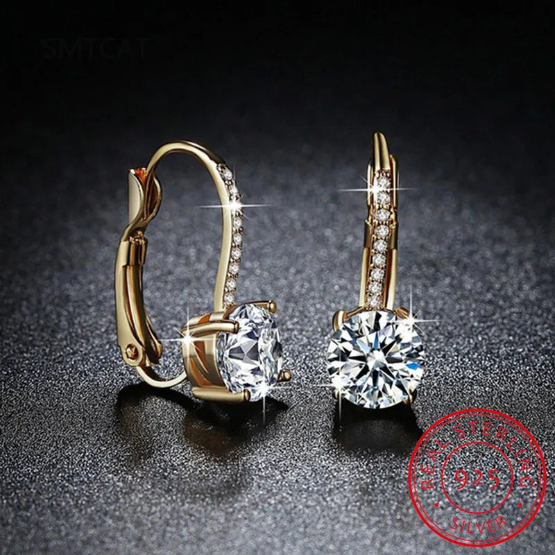 Trendy 14K Gold Plated Earrings