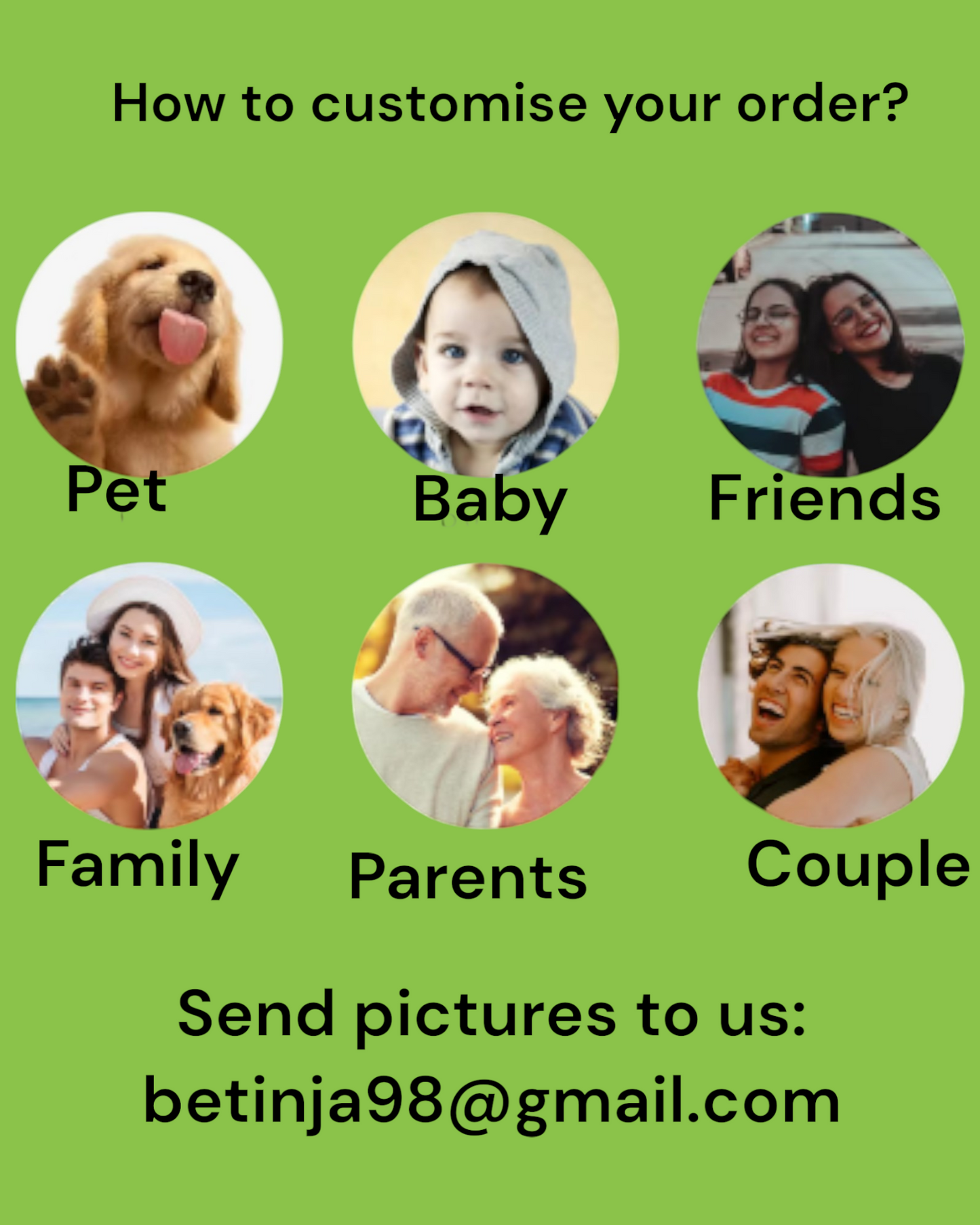 Personalized Photo Projection Bracelet Paw Photo  Projection