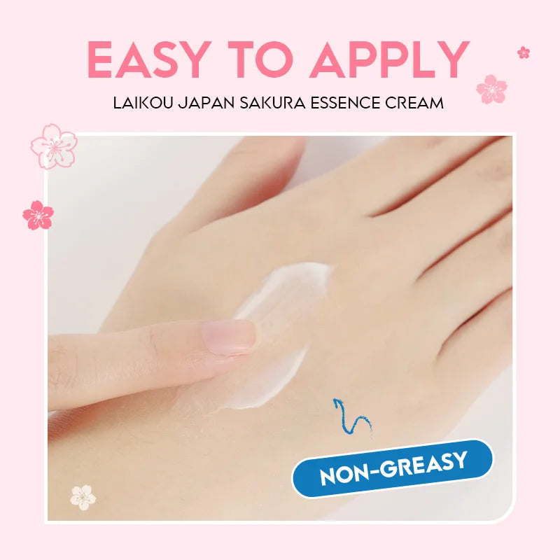 LAIKOU 60g Japan Sakura Essence Face Cream Cherry Blossom Facial Cream